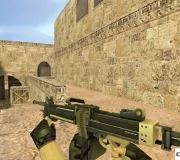 Модель HD Negev «Пустынная атака» с анимацией осмотра для CS 1.6