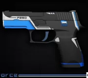 Модель P228 «P250 - Blue Force» для CS 1.6