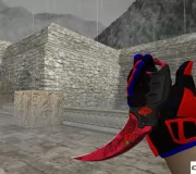 Модель ножа HD «Karambit - Blossoming Rose» для CS 1.6