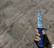 Модель ножа HD «M9 Bayonet - Bright Water» для CS 1.6