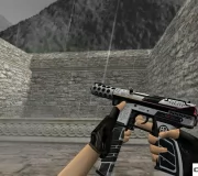 Модель Tec-9 «CorebeatZ» с анимацией осмотра для CS 1.6