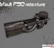 Модель P90 «Retexture» для CS 1.6