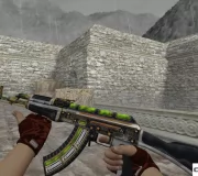 Модель HD AK-47 «The Legacy» для CS 1.6