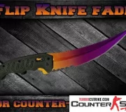 Модель ножа «Складной нож - Градиент» для CS 1.6