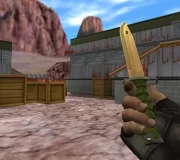 Модель ножа HD «Bayonet - Lore» с анимацией осмотра для CS 1.6