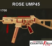 Модель UMP45 «Rose» для CS 1.6