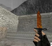 Модель ножа HD «M9 Bayonet - Tiger Tooth» для CS 1.6