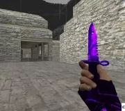 Модель ножа HD «M9 Bayonet - Doppler Sapphire» для CS 1.6