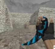 Модель ножа HD «Karambit - Blue Streak» для CS 1.6