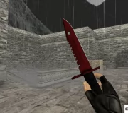 Модель ножа HD «M9 Bayonet - Crimson Web» для CS 1.6