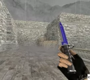 Модель ножа HD «Bayonet - Automatic Blue» для CS 1.6