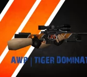 Модель AWP «Tiger Domination» для CS 1.6