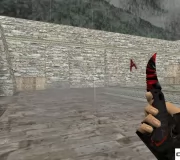 Модель ножа HD «Flip Knife - Crimson Ruby» для CS 1.6